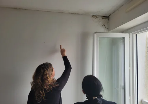 Visite à domicile d'une maison en précarité énergétique pour le dispositif Morbihan Solidarité Énergie